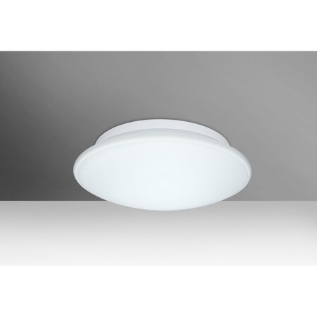 Besa Lighting Sola 12 Ceiling, Opal Matte, 1x17W LED 943107C-LED